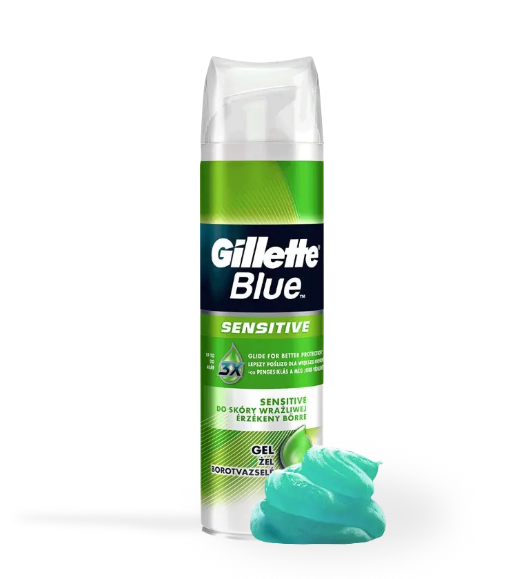 Blue Sensitive Shave Gel