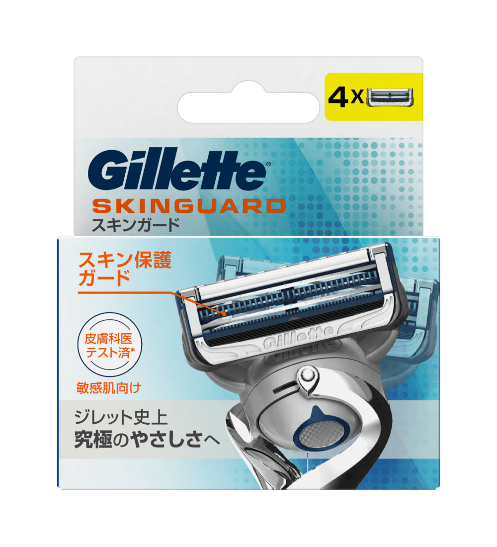 Gillette SkinGuard 電動剃刀 6個入 敏感皮膚適用的SkinGuard 男士剃鬚刀