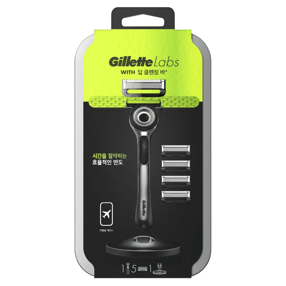 GilletteLabs 極光刀配極光刀片、磁力底座及旅行盒