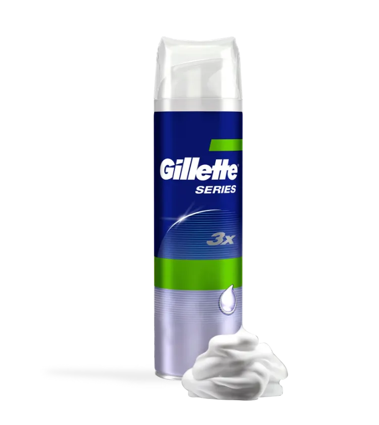 Gillette Series Sensitive Shave foam