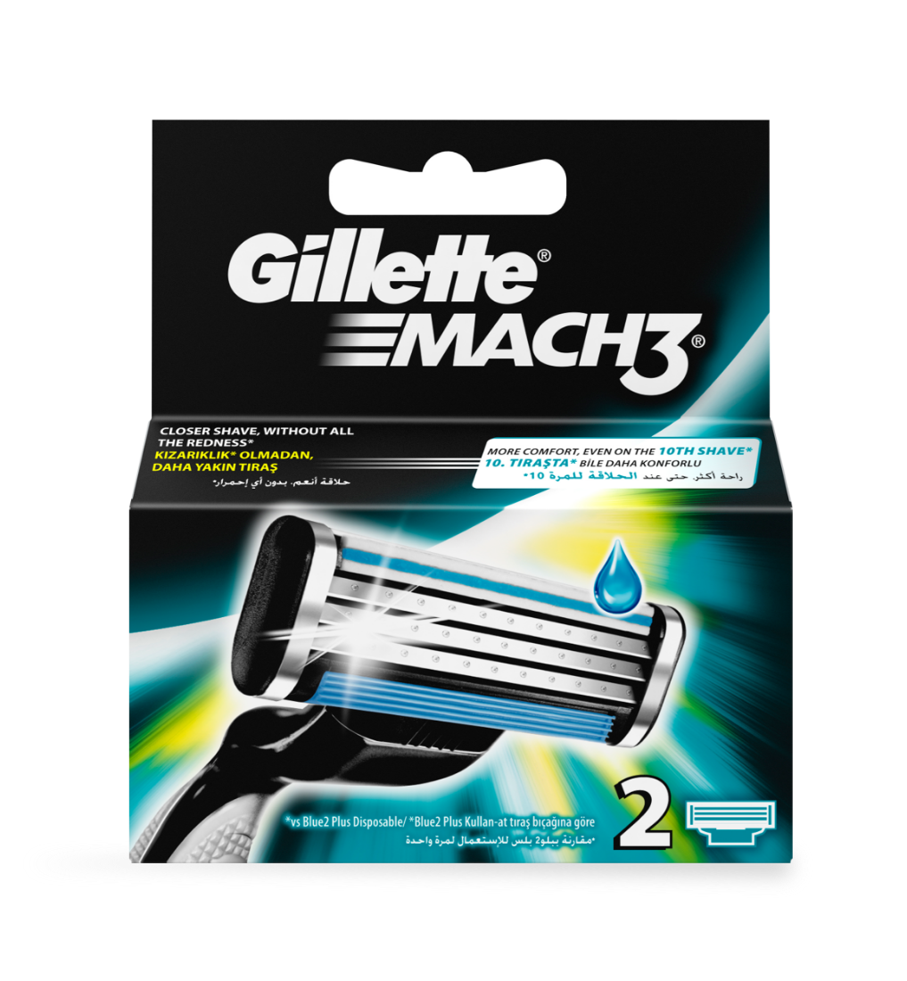 gillette mach 3 refill blades