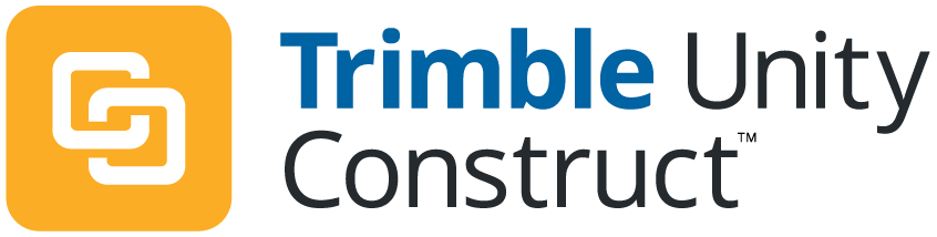 Trimble Unity Construct logo with wordmark