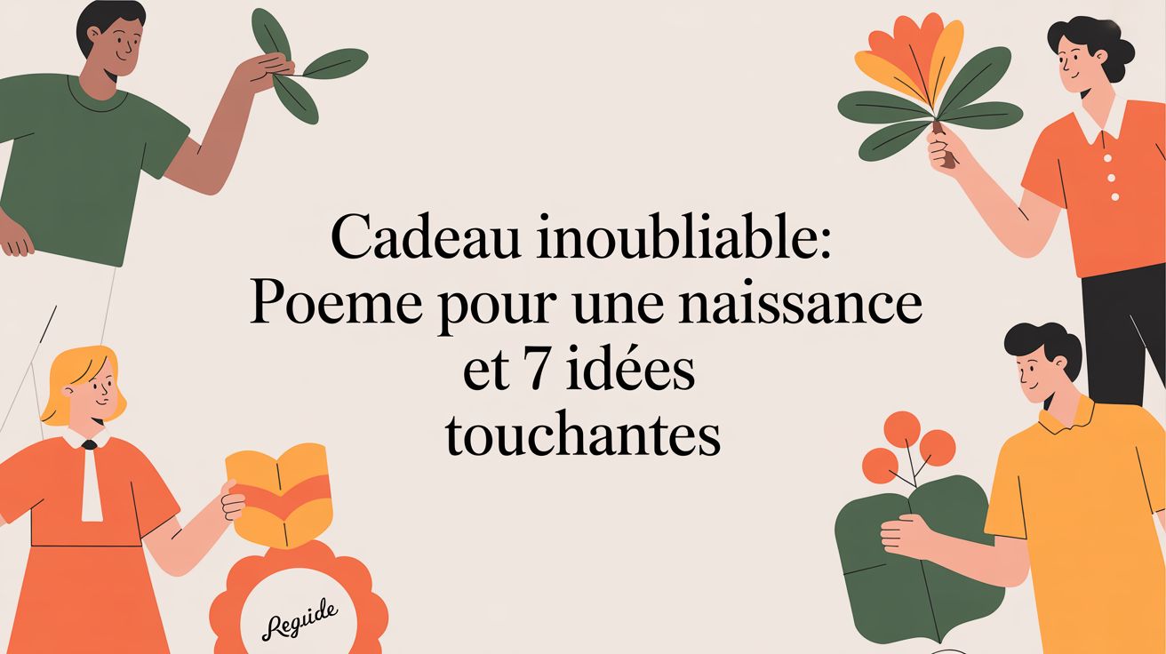 Cadeau inoubliable: poeme pour une naissance et 7 idées touchantes
