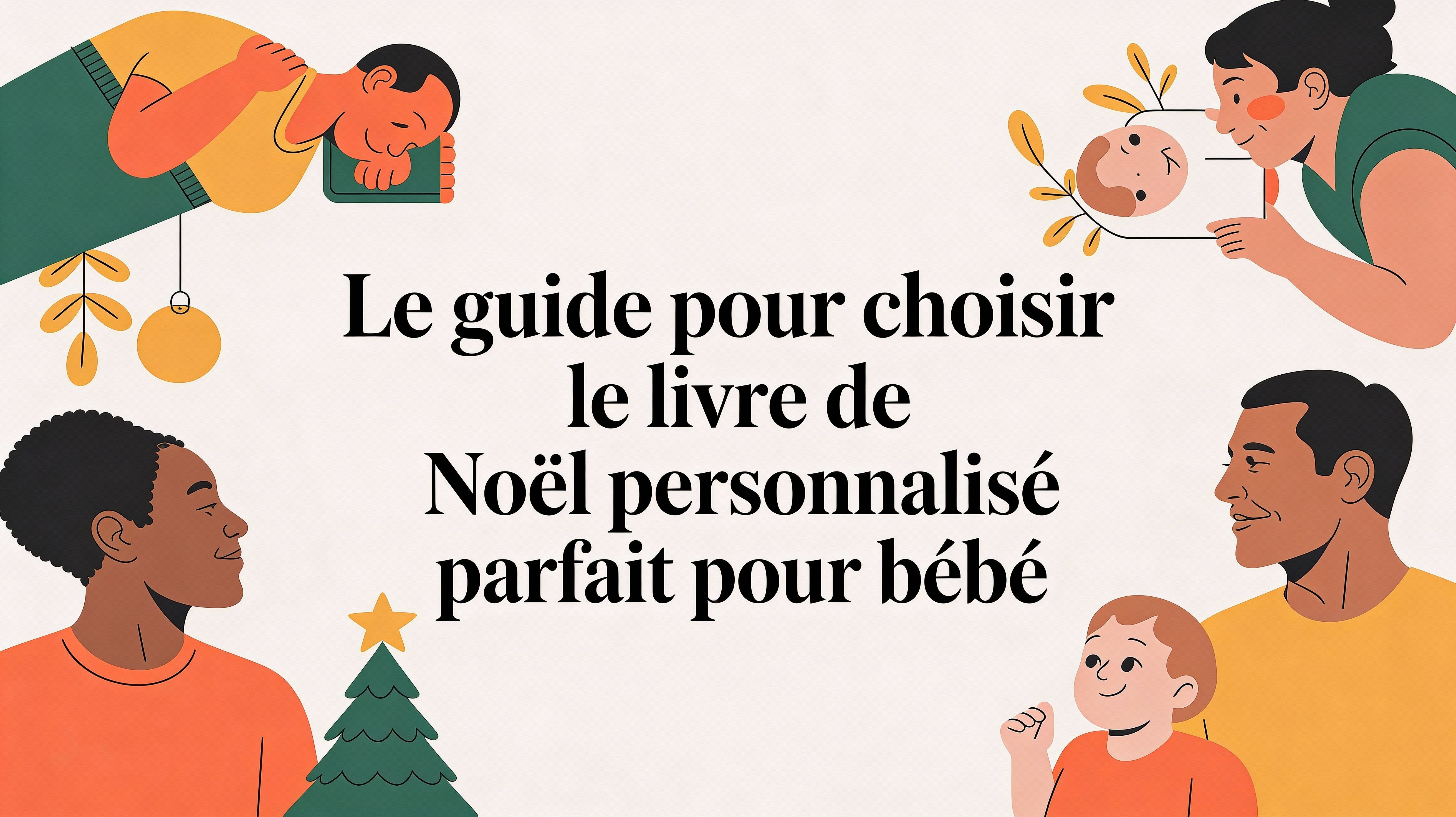 Le guide pour choisir le livre personnalisé bébé noël parfait