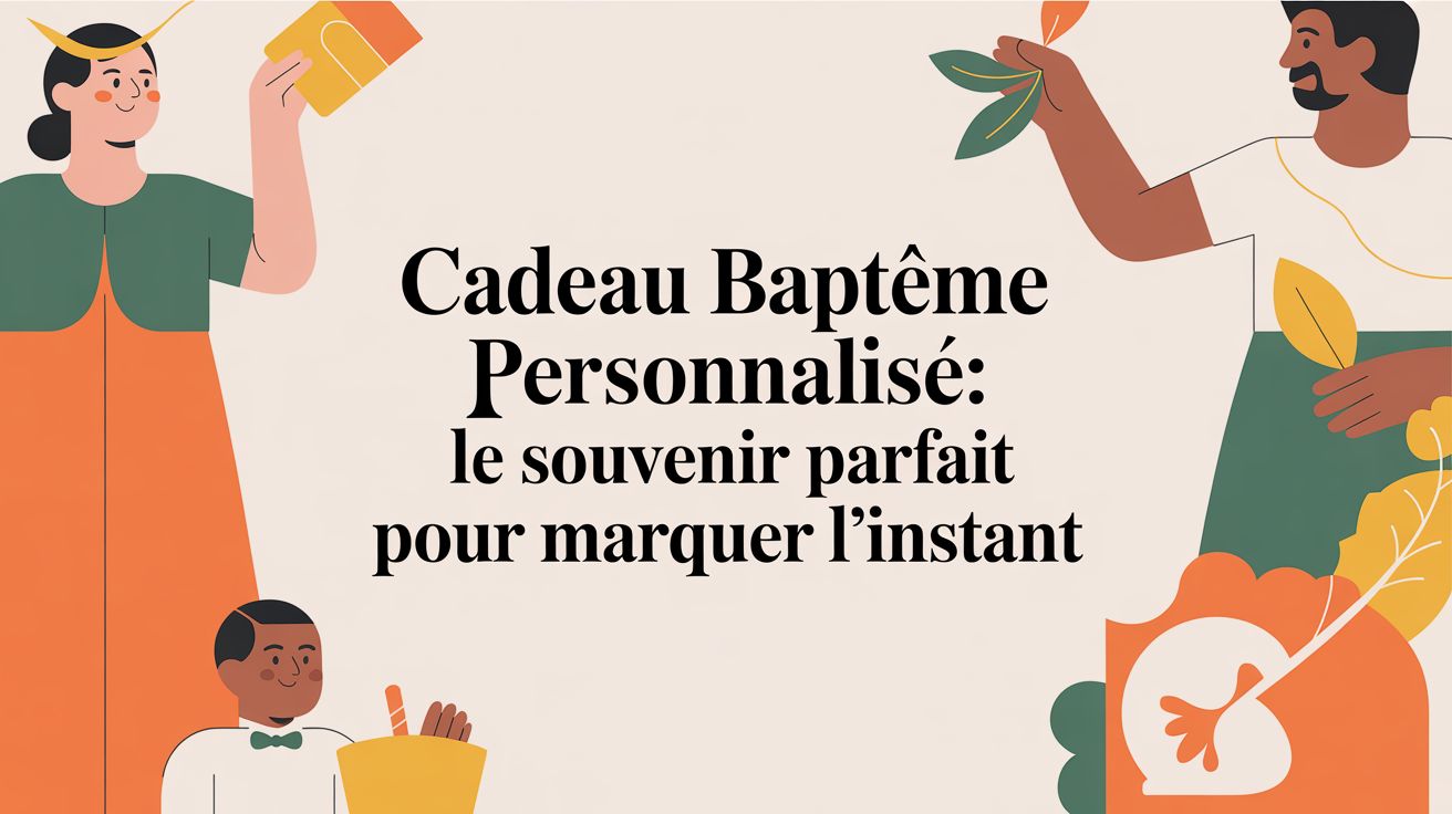 Cadeau baptême personnalisé : le guide pour un souvenir unique et durable