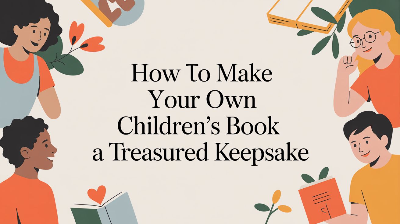 How to Make Your Own Children's Book A Treasured Keepsake