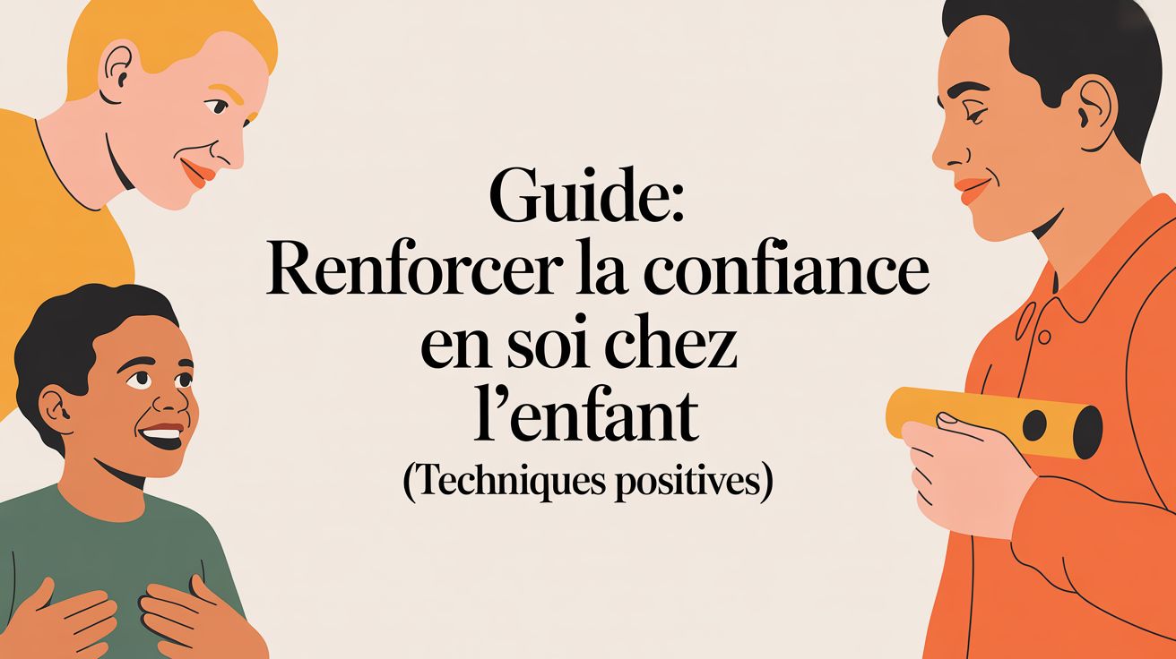 Guide : renforcer la confiance en soi chez l’enfant (techniques positives)