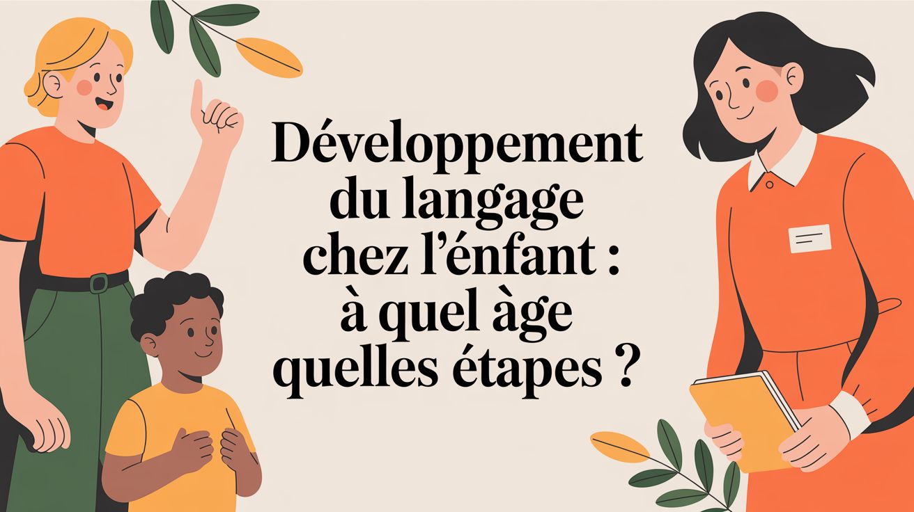 Développement du langage chez l’enfant : à quel âge quelles étapes ?