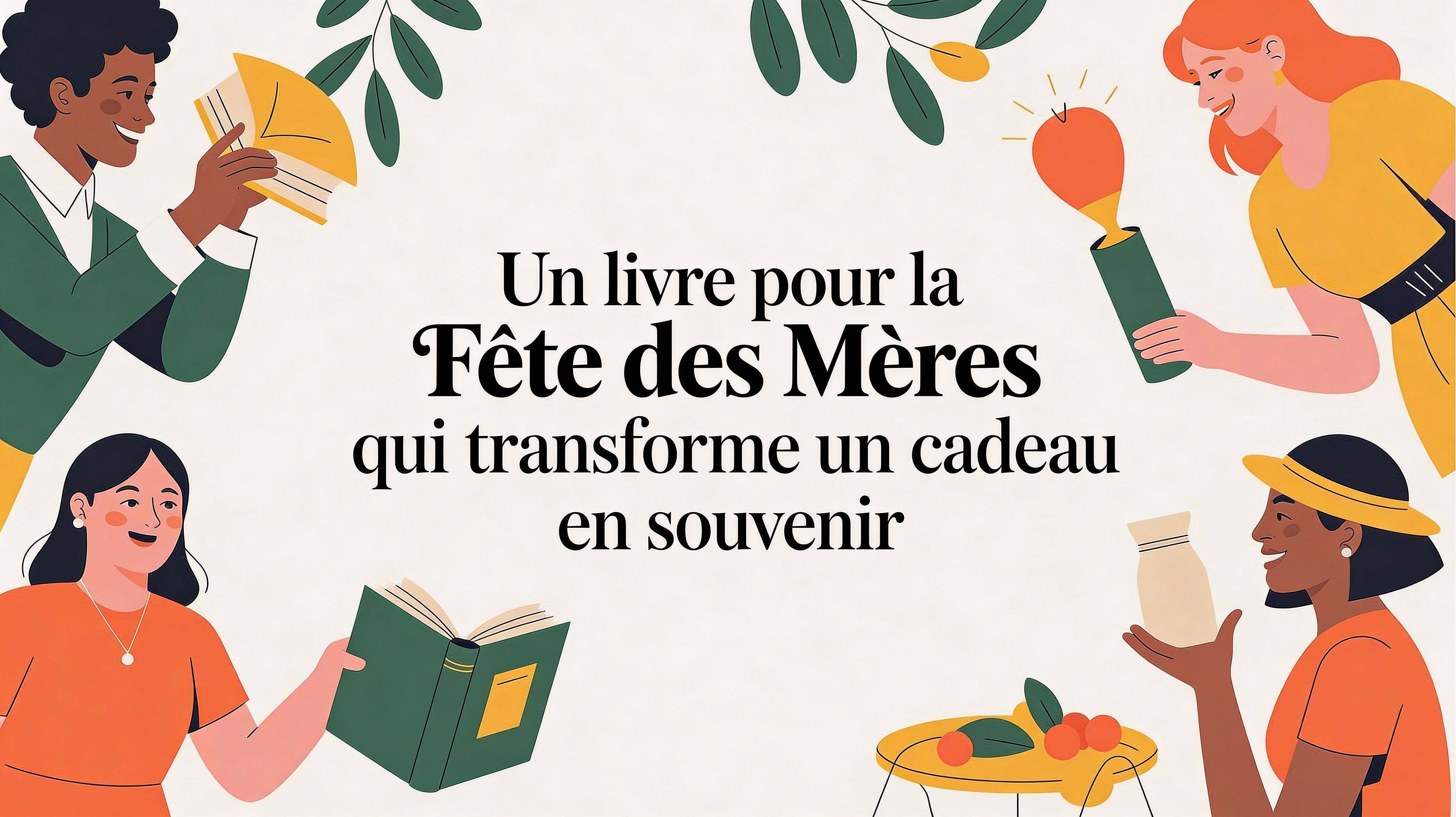 Un livre pour la fete des meres qui transforme un cadeau en souvenir