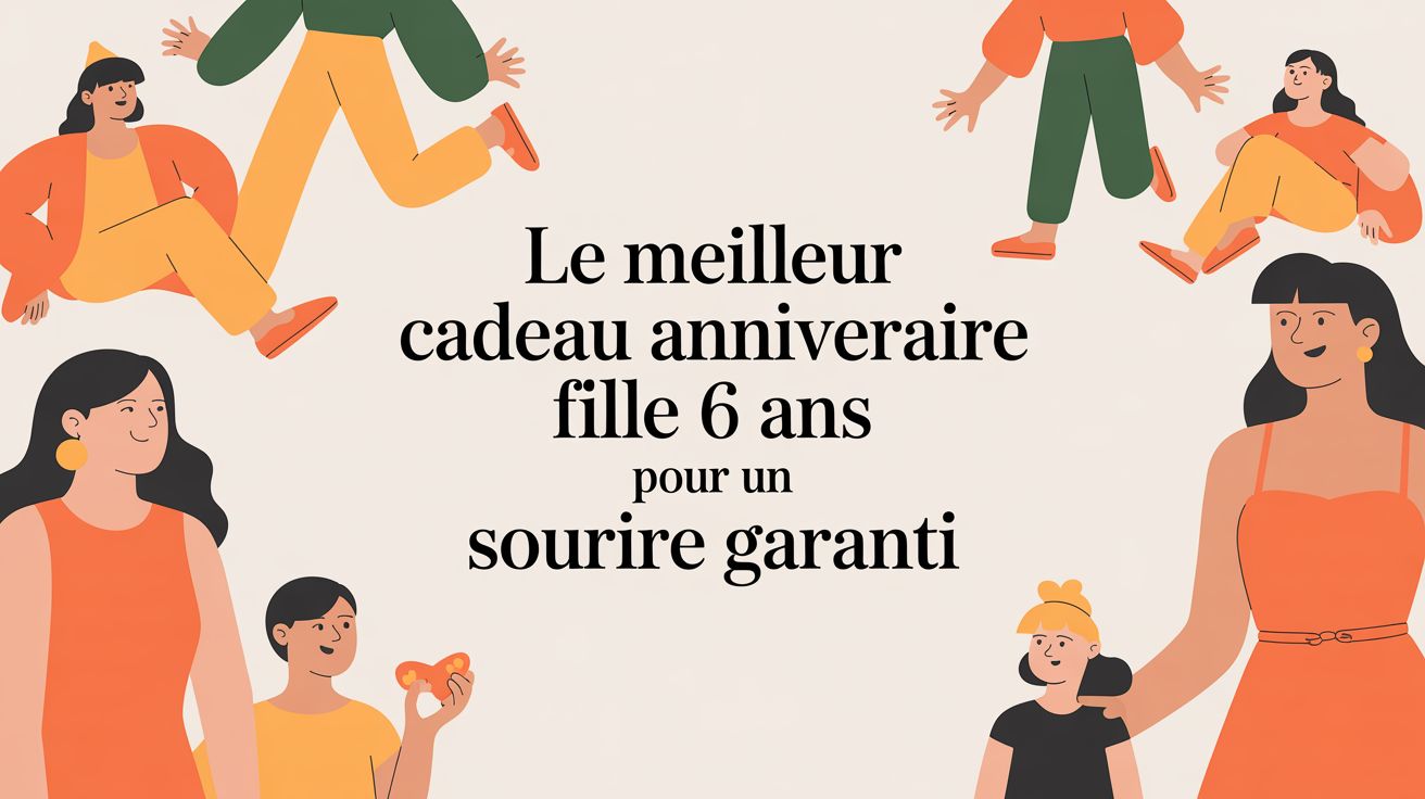Le meilleur cadeau anniversaire fille 6 ans pour un sourire garanti