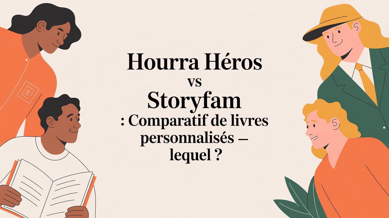 Hourra Héros vs Storyfam : le comparatif pour choisir le meilleur livre personnalisé