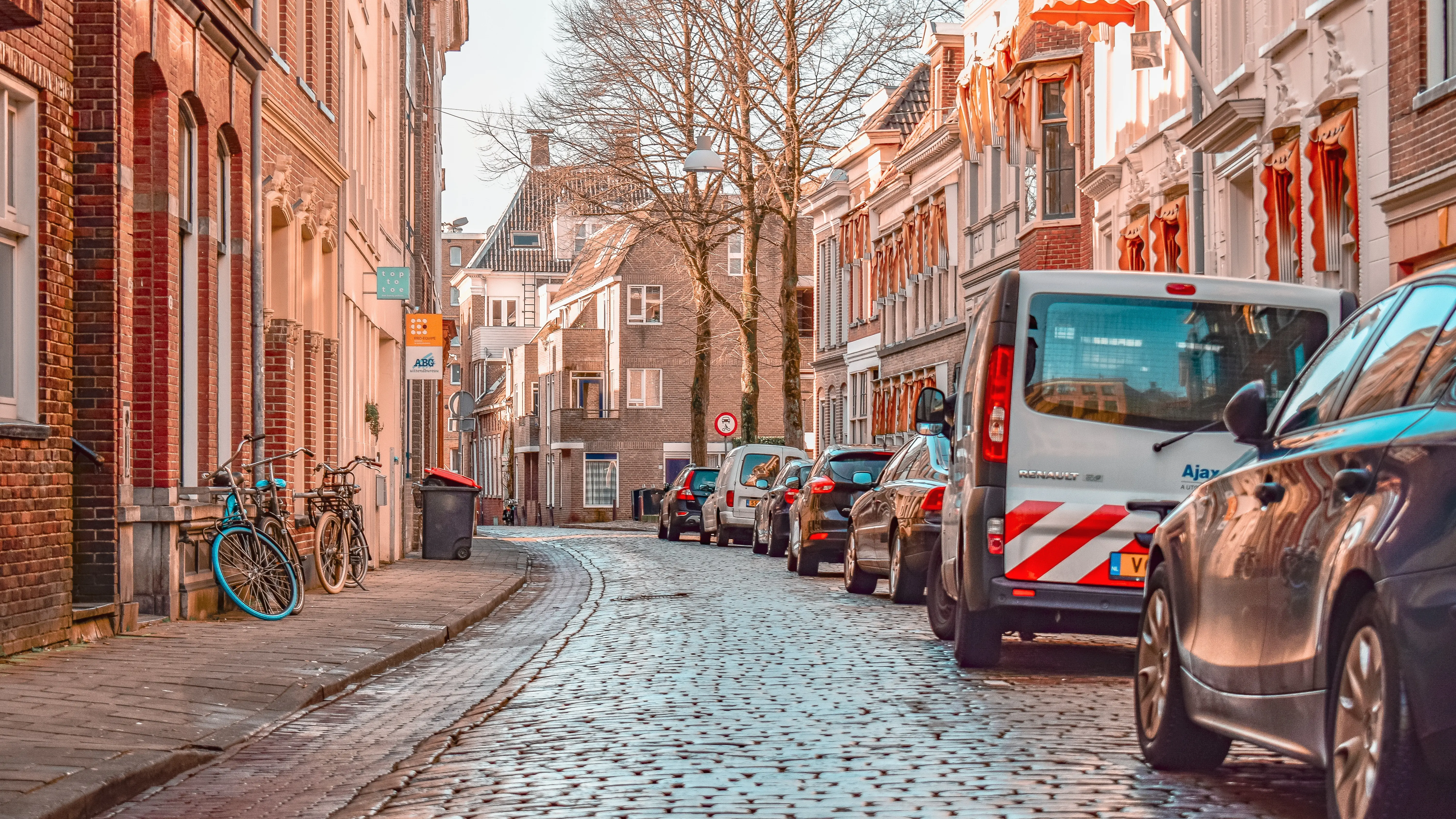 A Dutch street.
