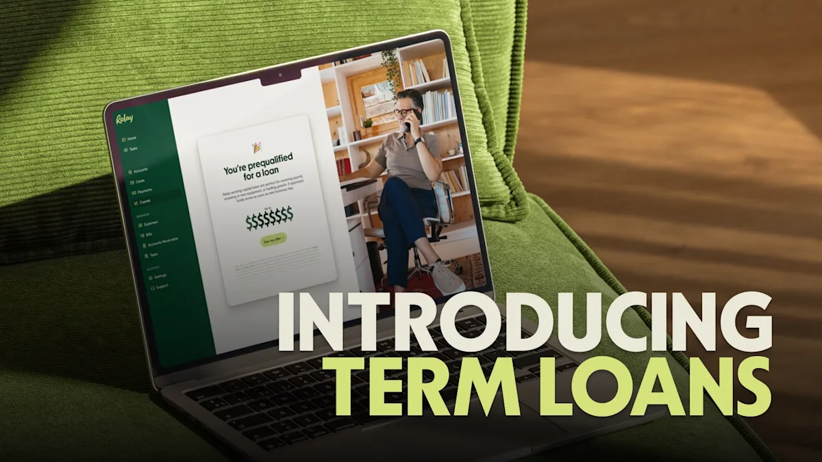 Cover Image for Introducing Relay Term Loans: Capital That Moves at the Speed of Your Business