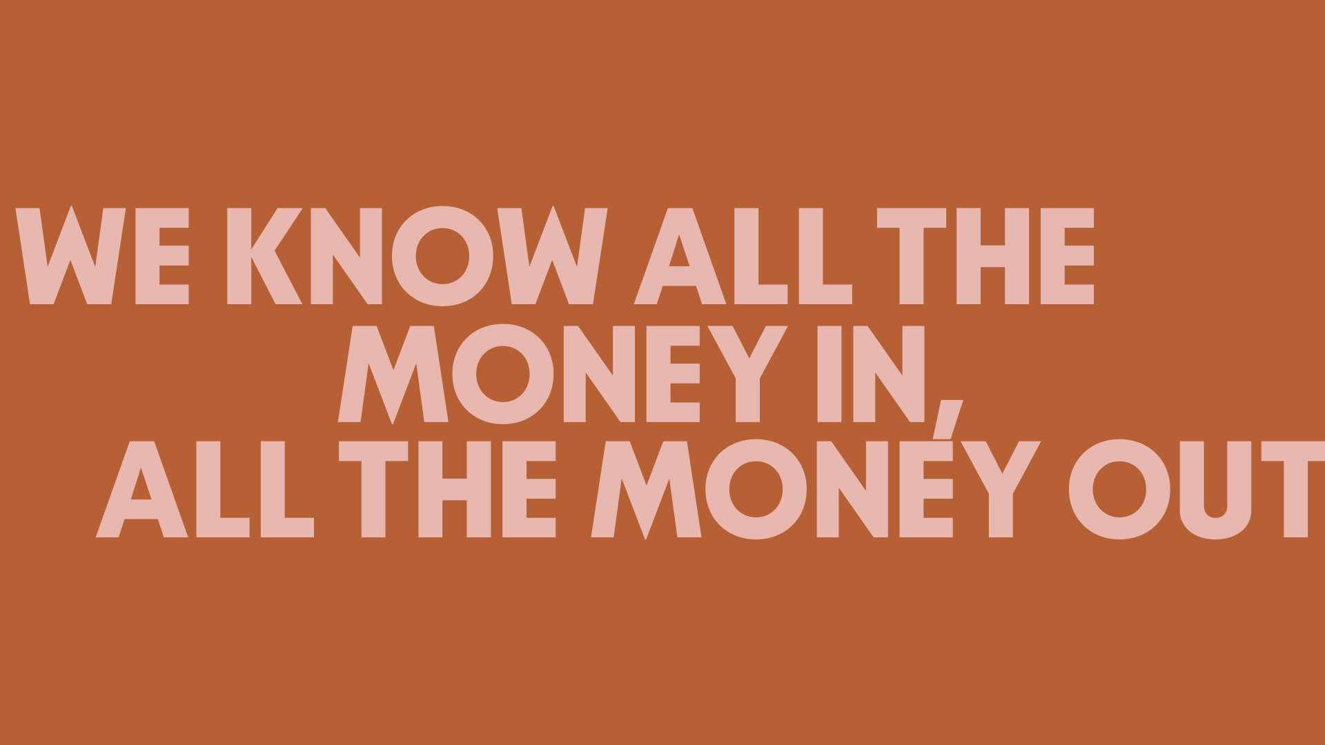 We know all the money in all the money out - Banking with Relay - The Real Estate Robinsons