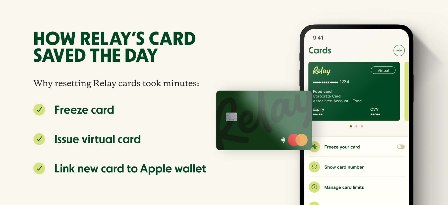 How setting up Relay's virtual debit card saved the day after an instance of employee fraud