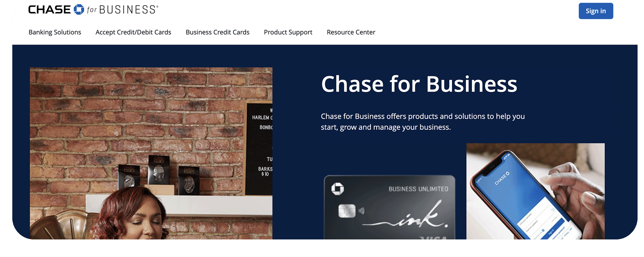 Chase is an alternative to Novo from the traditional bank category.