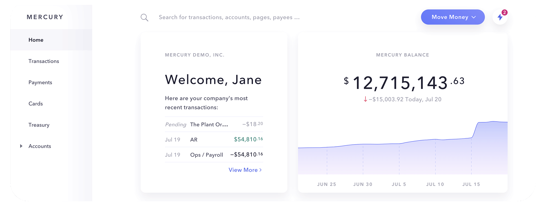 Mercury — Neobank Similar to Novo 