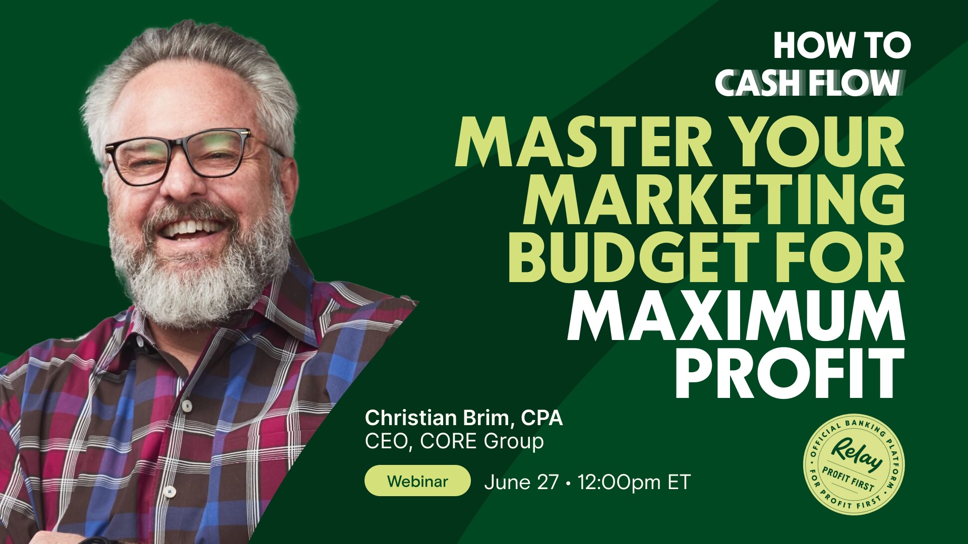 Master your marketing budget for maximum profit