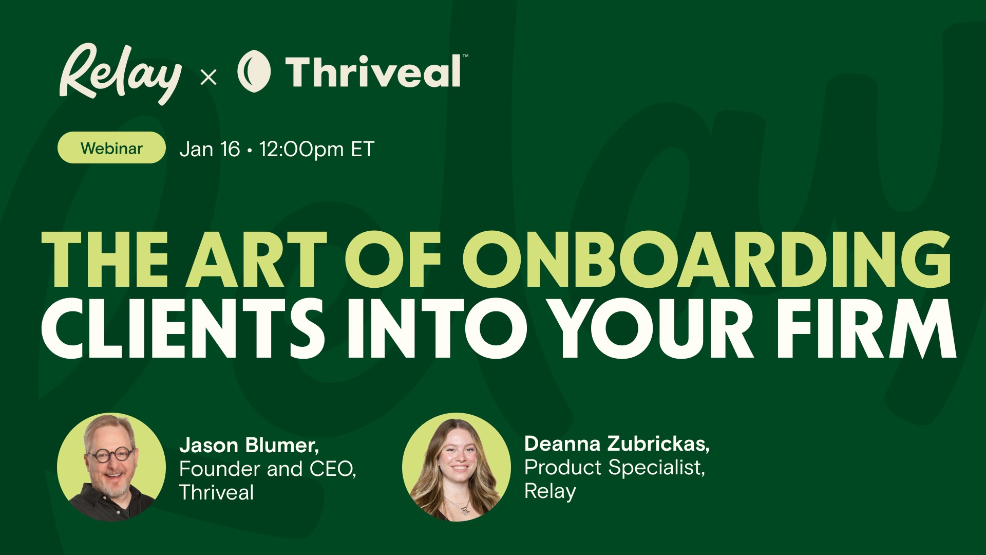 The Art of Onboarding Clients to Your Firm