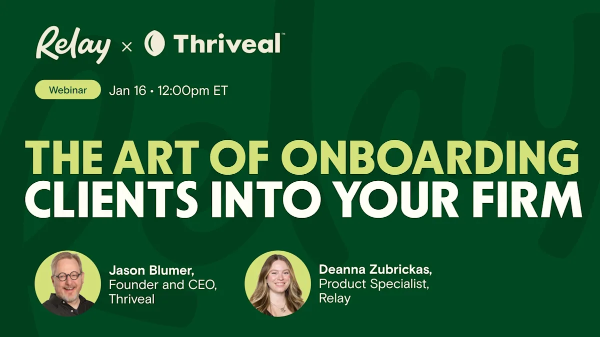 Cover Image for The Art of Onboarding Clients Into Your Firm