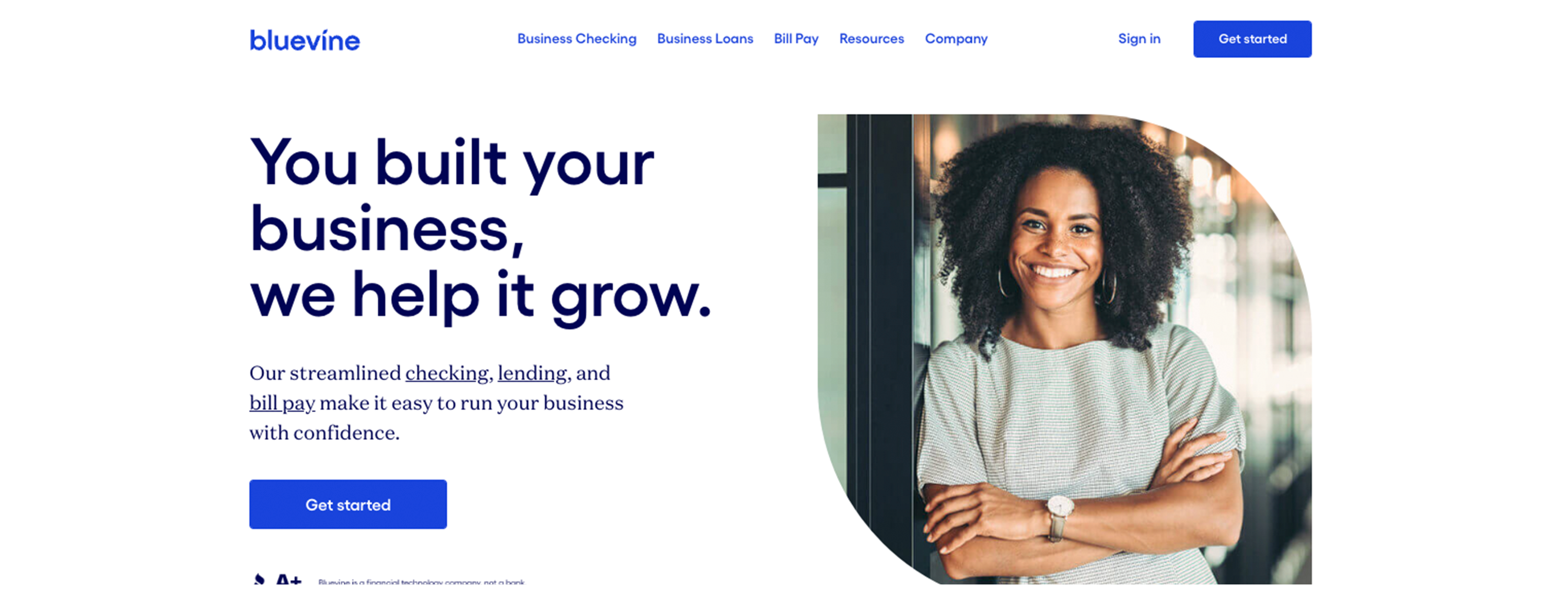 Bluevine is an alternative neobank to Novo.