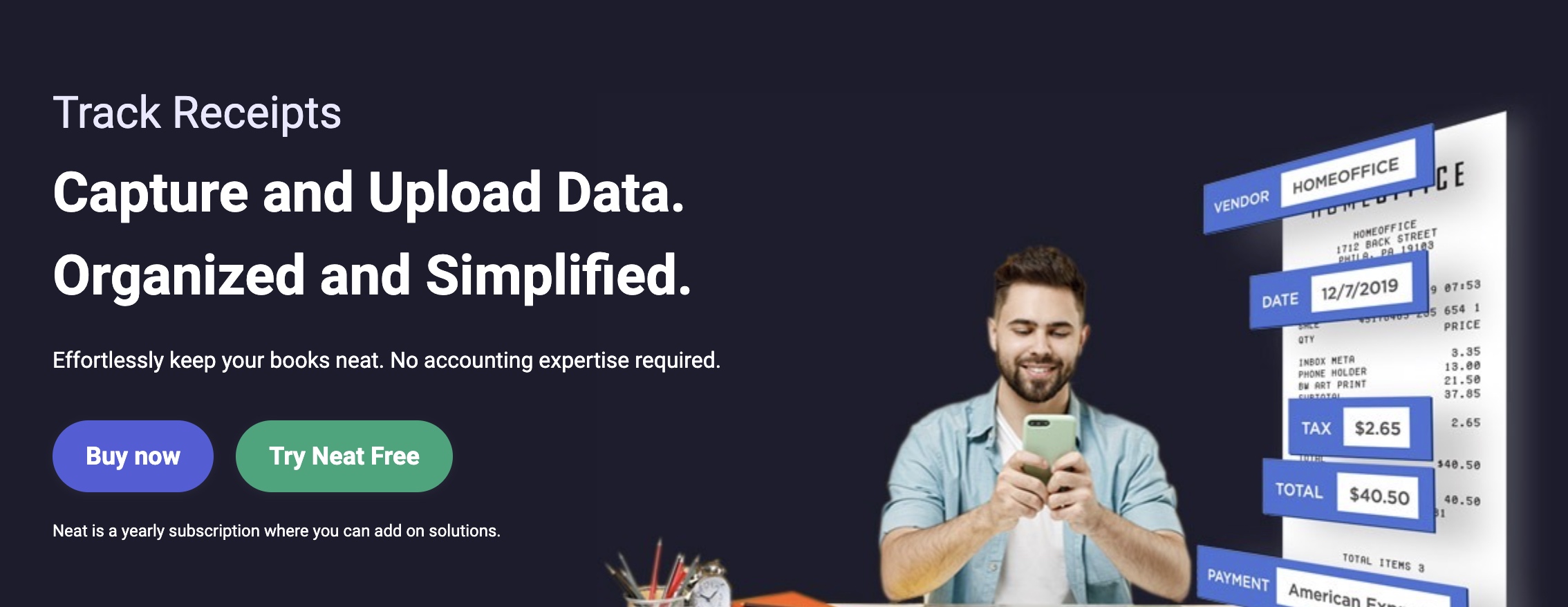 Neat - The Best Receipt Scanner Apps for Small Business Owners - Relay