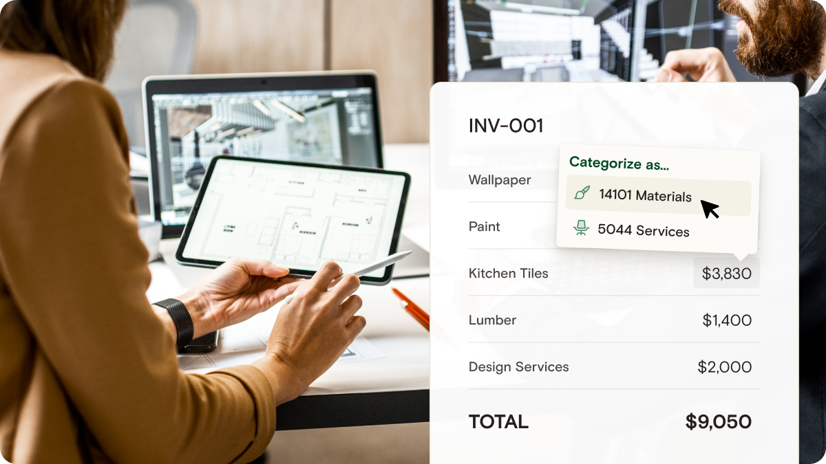 Bills Categorize Line Items