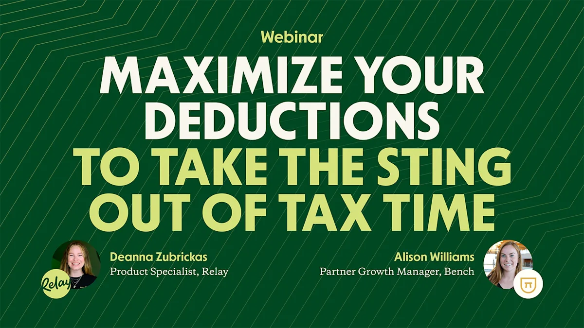 Cover Image for Maximize your deductions to take the sting out of tax time