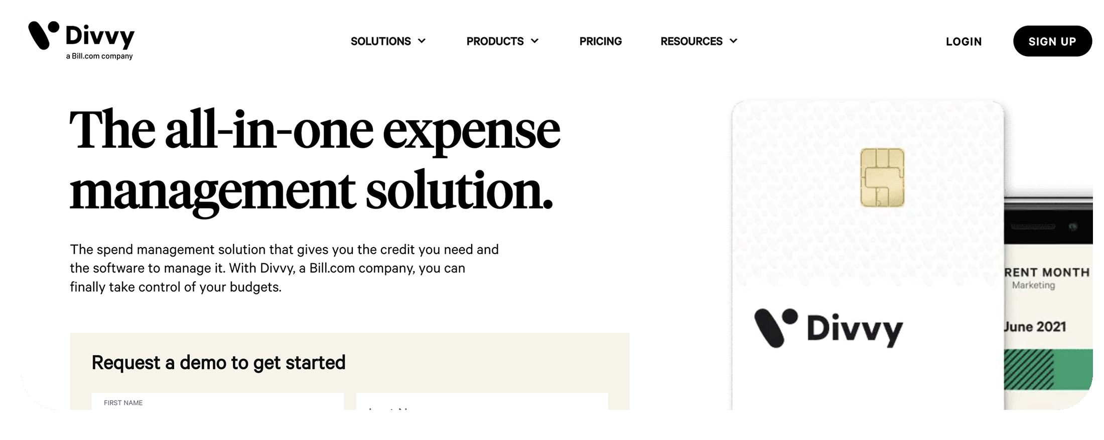 Divvy is a spend management tool similar to Novo.