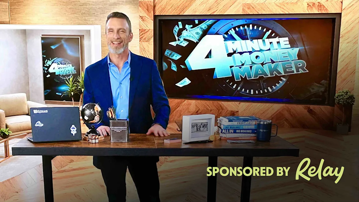 Cover Image for Introducing '4-Minute Money Maker', a new show hosted by Mike Michalowicz