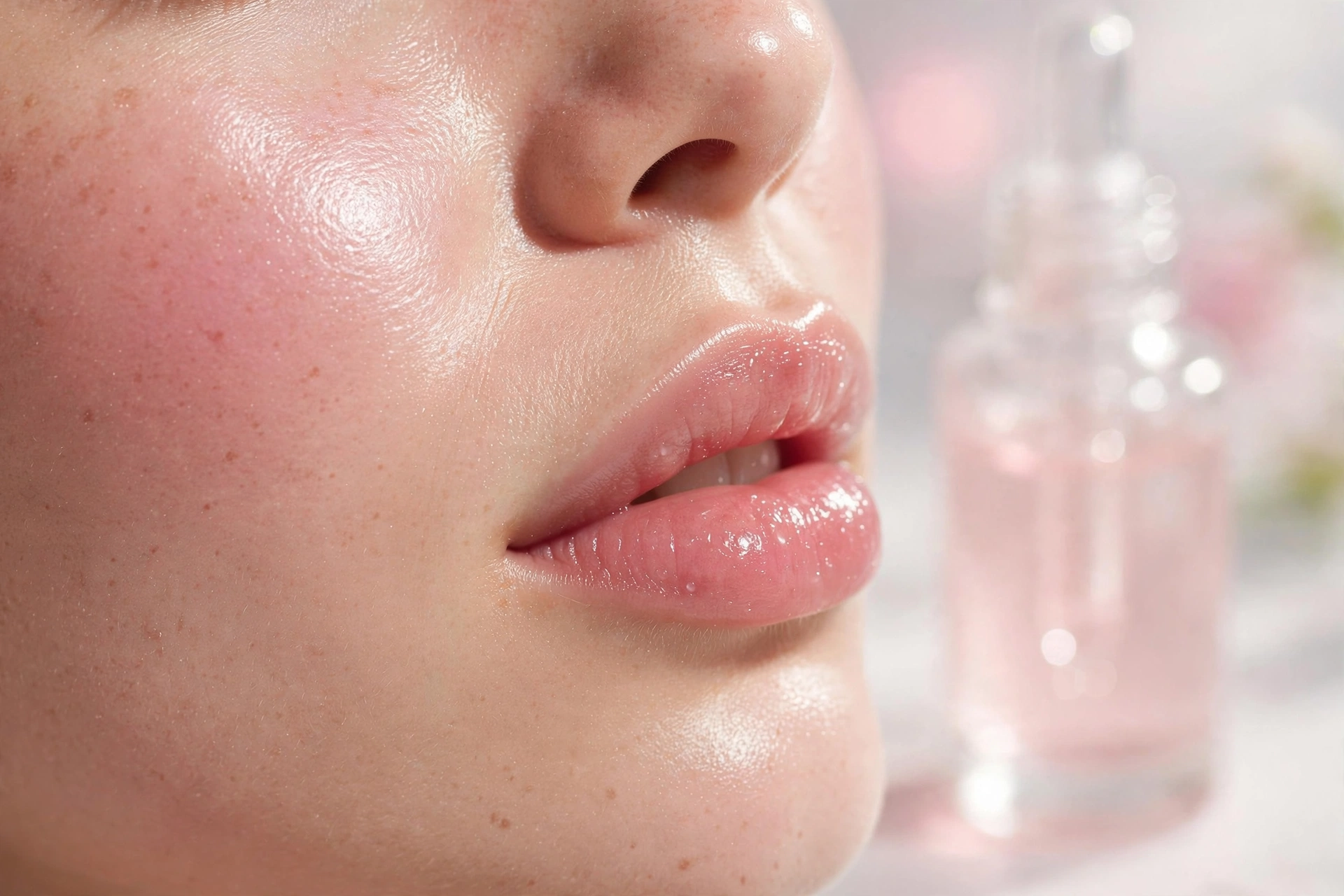 Volufiline cosmetic ingredient concept for plumper lips and cheeks