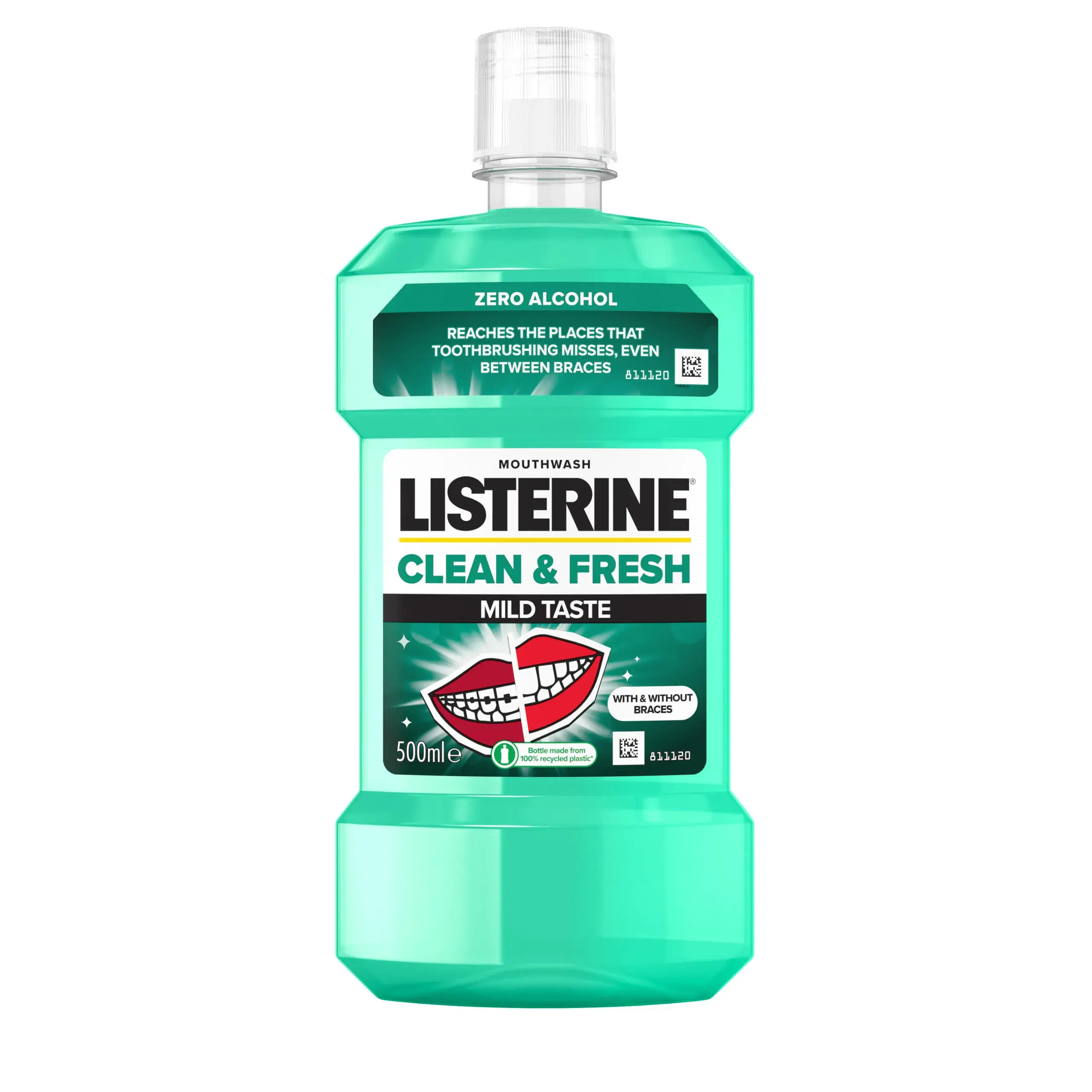 Płyn do płukania jamy ustnej LISTERINE® Clean & Fresh, butelka 500 ml​