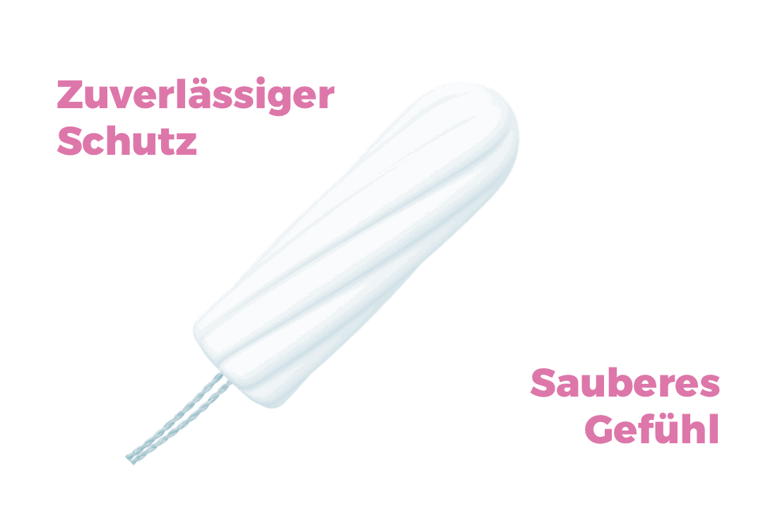 Grafik mit Produktinformationen zu o.b.® Original Super Tampons