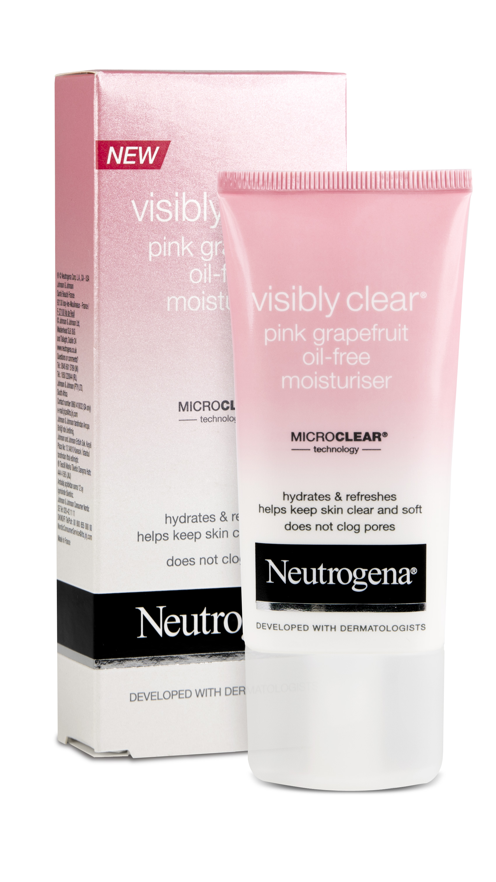 NOWY VisiblyClear PG Moisturiser Pudelko