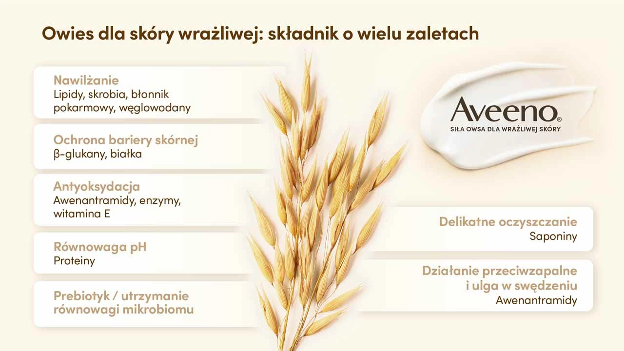 Owies dla skóry wrażliwej: składnik o wielu zaletach