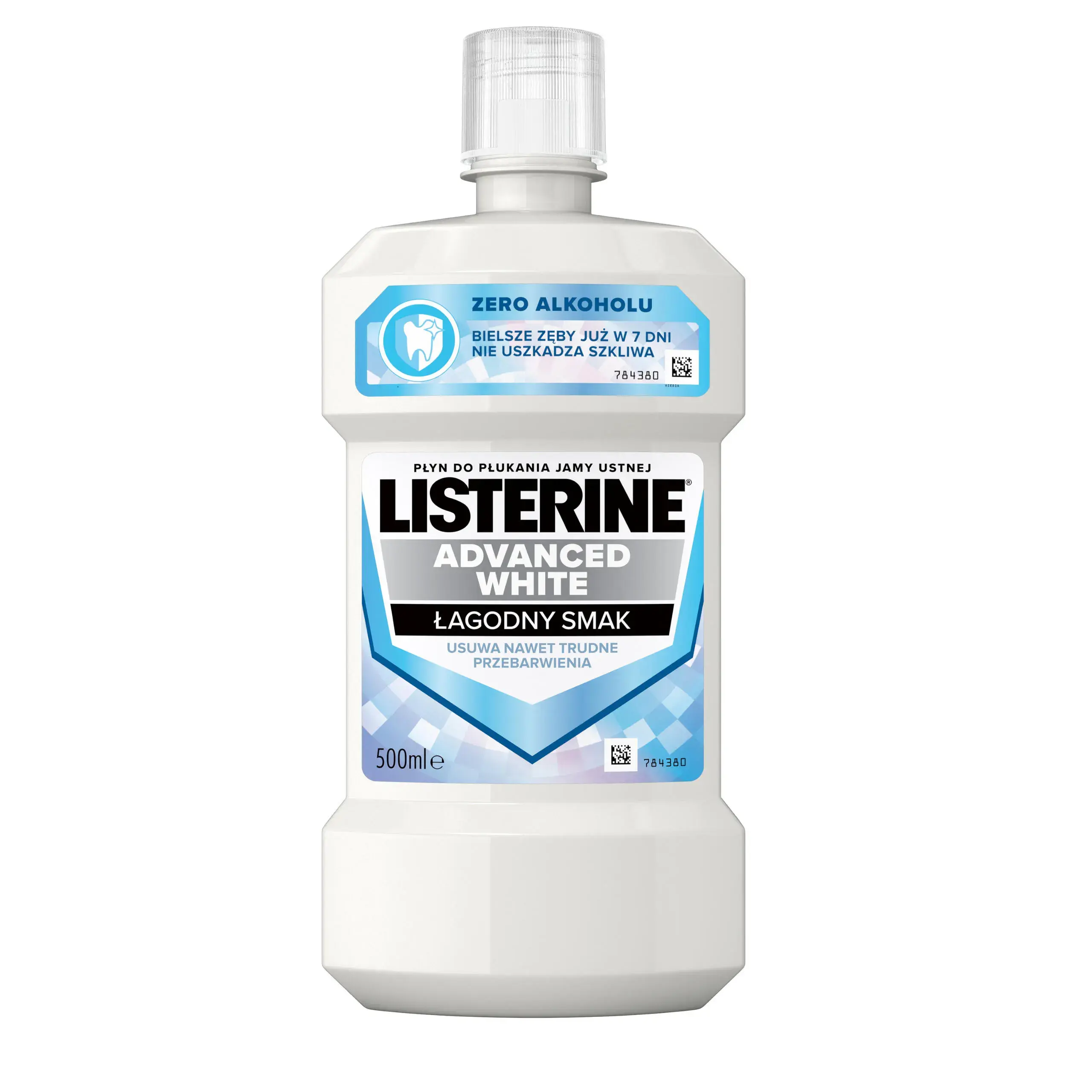 Płyn do płukania jamy ustnej LISTERINE® Advanced White, butelka 500 ml​