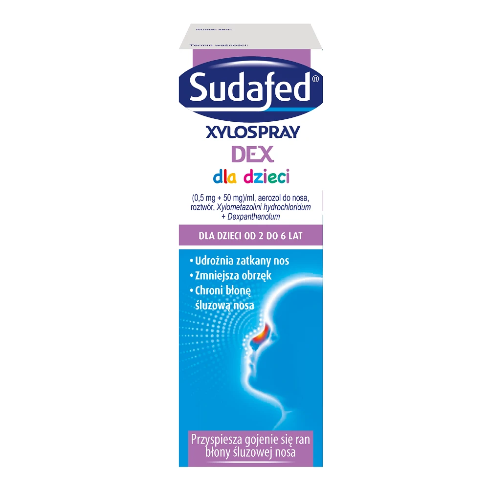 Sudafed® Xylospray DEX dla dzieci