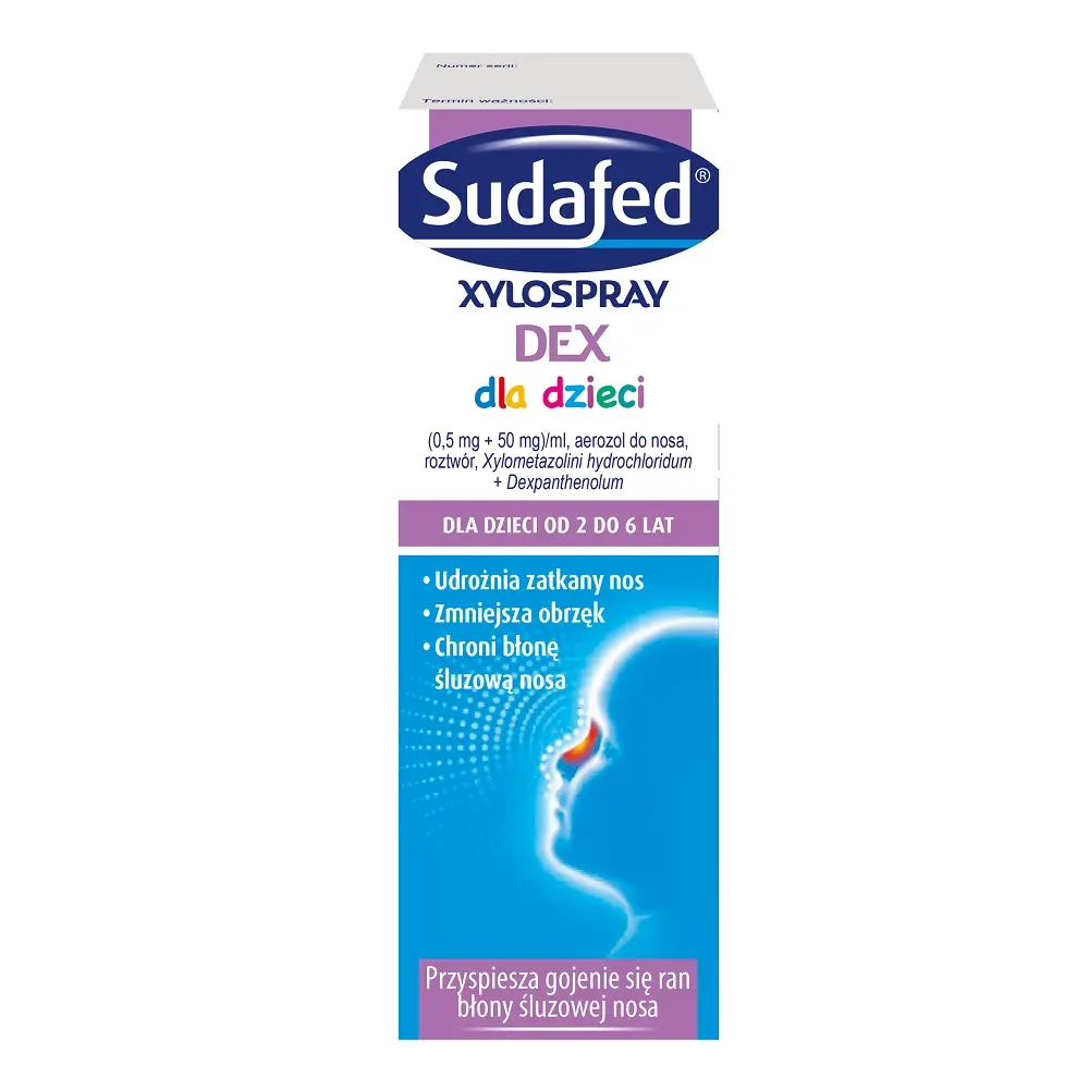 Sudafed® Xylospray DEX dla dzieci