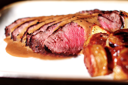 Steak au Poivre