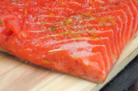 Cedar Plank Copper River Salmon