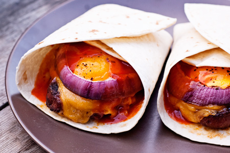 Huevos Rancheros Burger