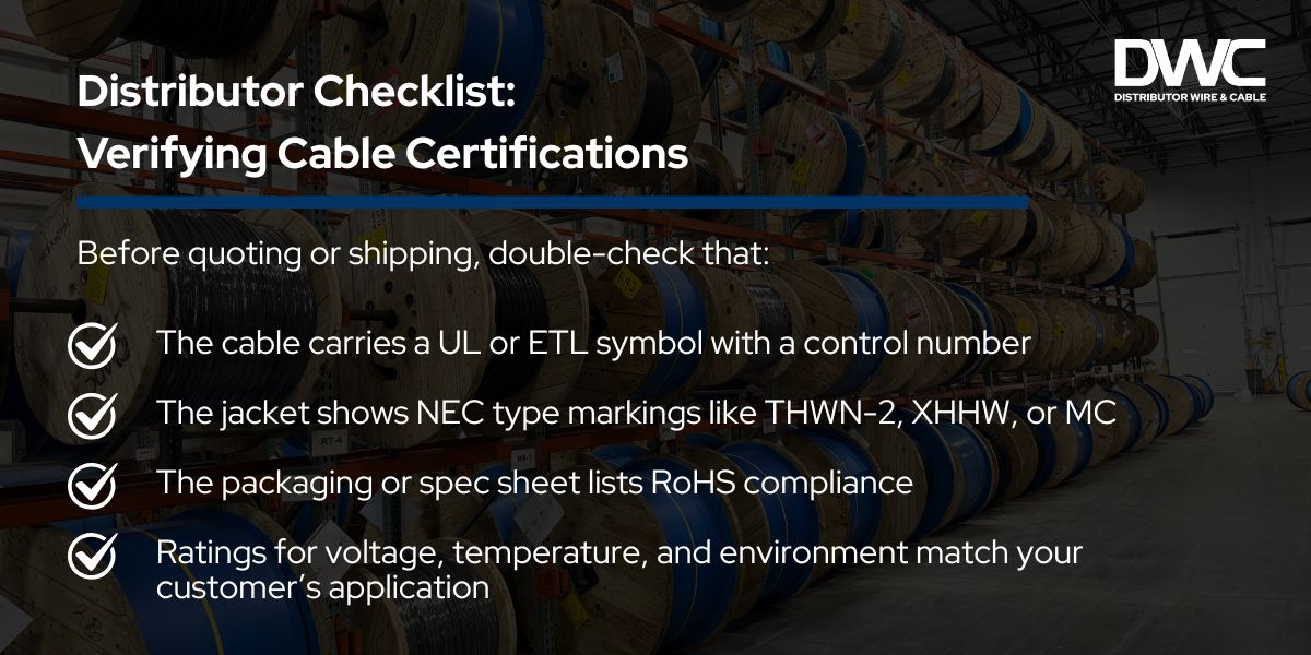 Distributor-Wire-and-Cable-Verifying-Cable-Certifications