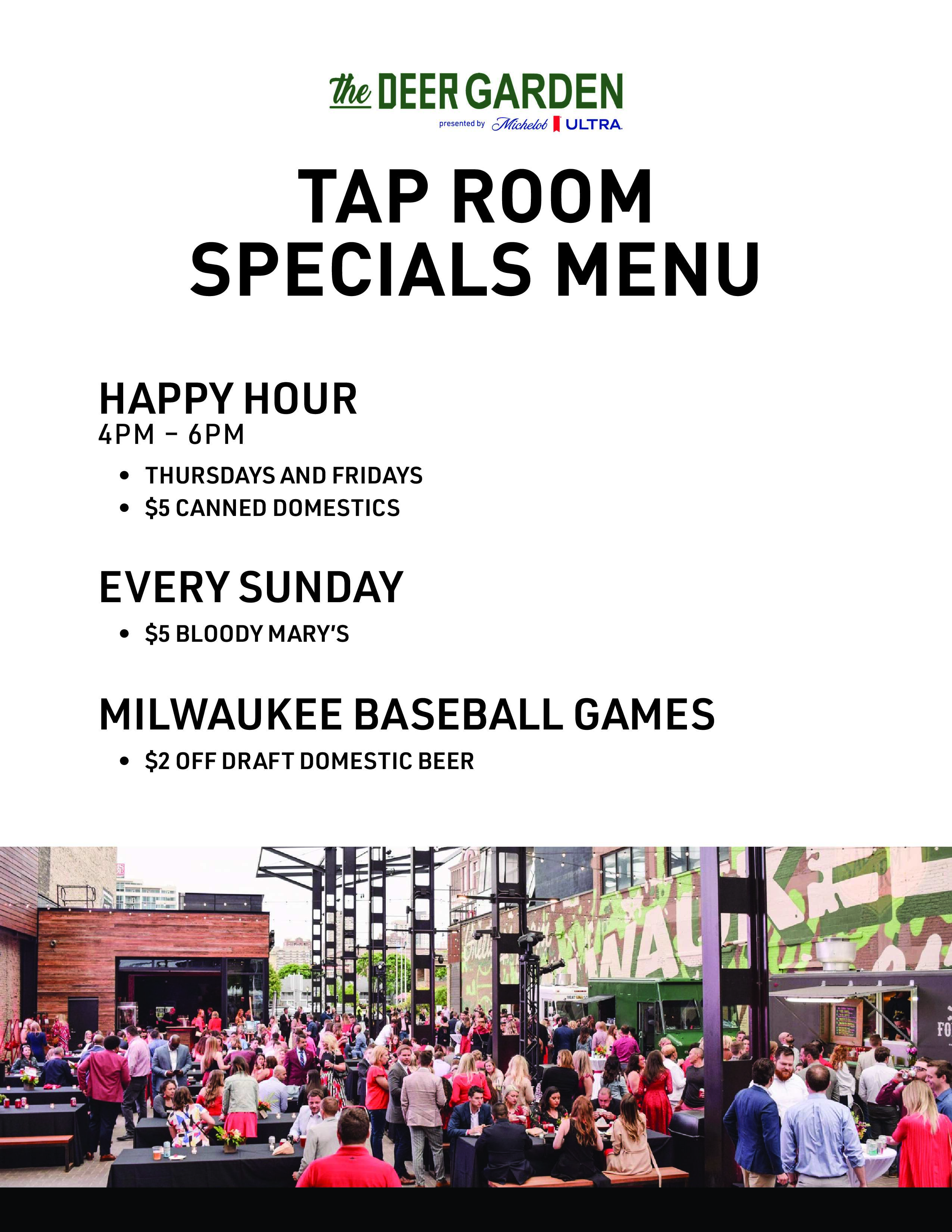 TheDeerGarden TapRoomMenu Website 8.5x11 specials