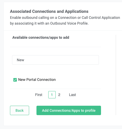 Associate Connection to Profile