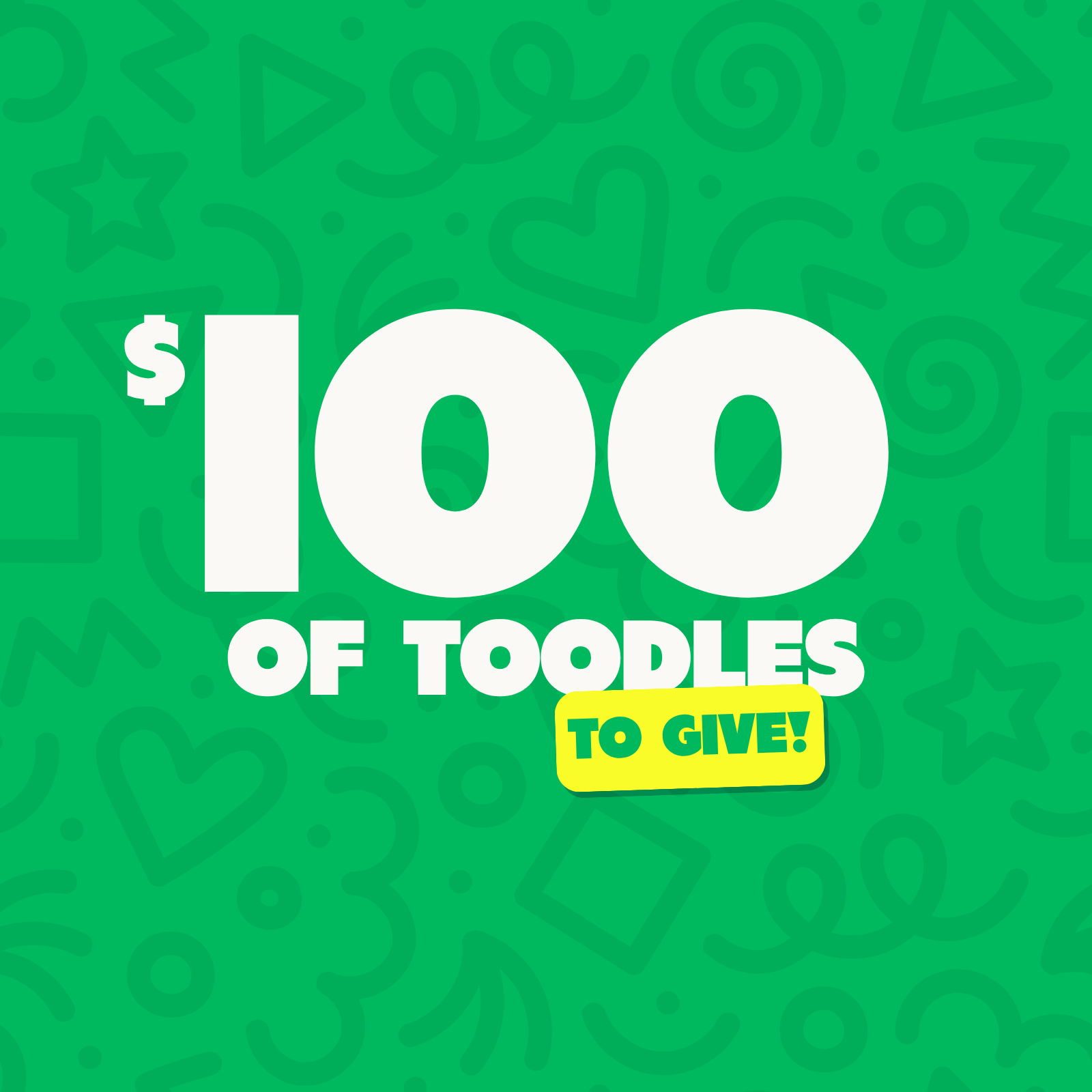 Toodles Gift Card - $100