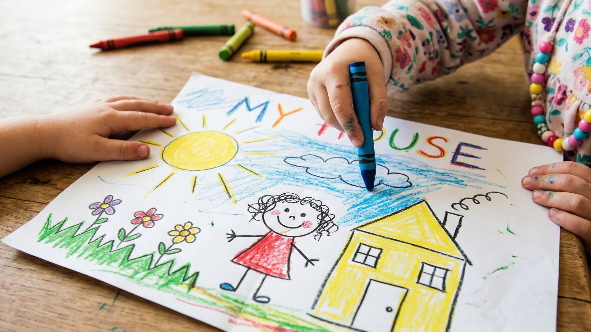 What to Do With Kids’ Drawings (Without Throwing Them Away)