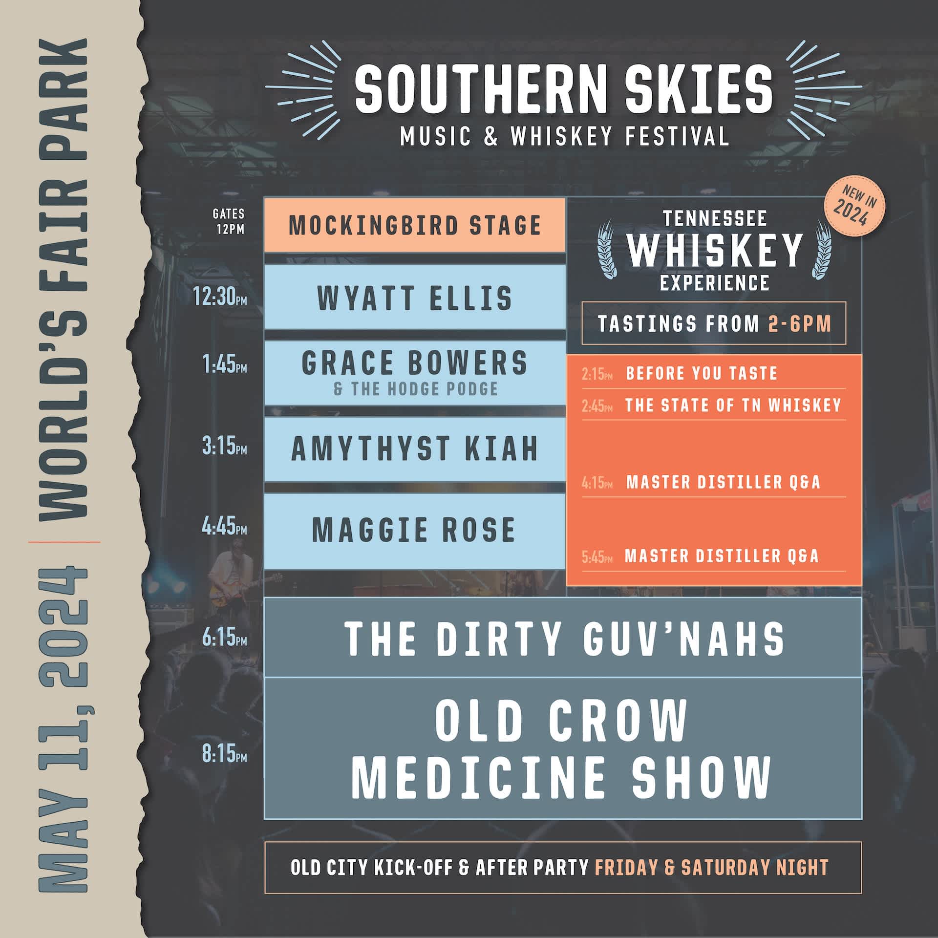 Southern Skies 2024 Line Up