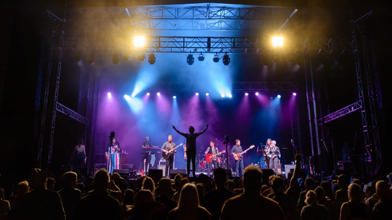 The Dirty Guv'nahs performing at Southern Skies Festival