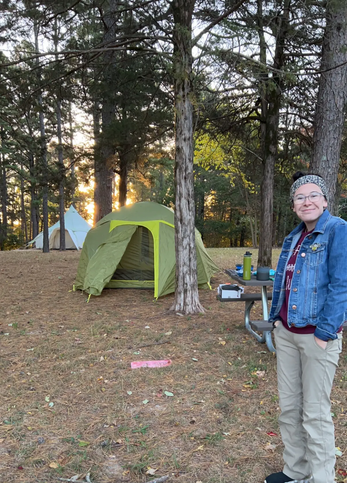 Primitive Camping Example