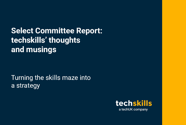 Select Committee Report: techskills’ thoughts and musings
